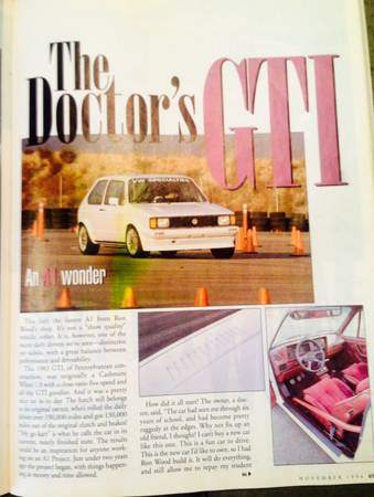 Illustration for article titled For $8,500, Could This 1983 VW GTI Be The Prescription For Fun?